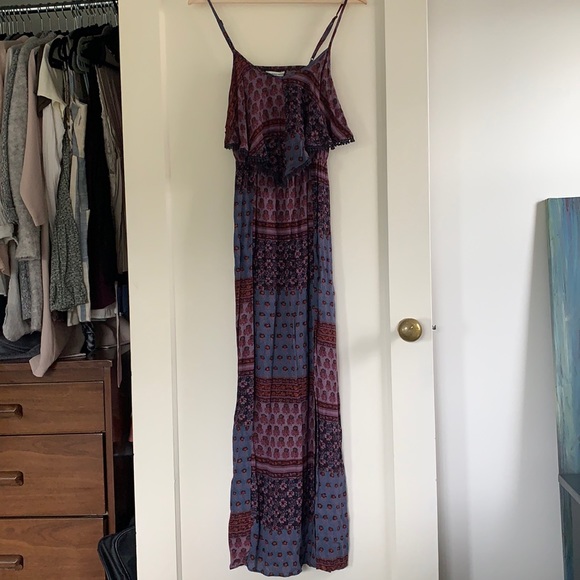 Patterned maxi dress - Picture 1 of 2